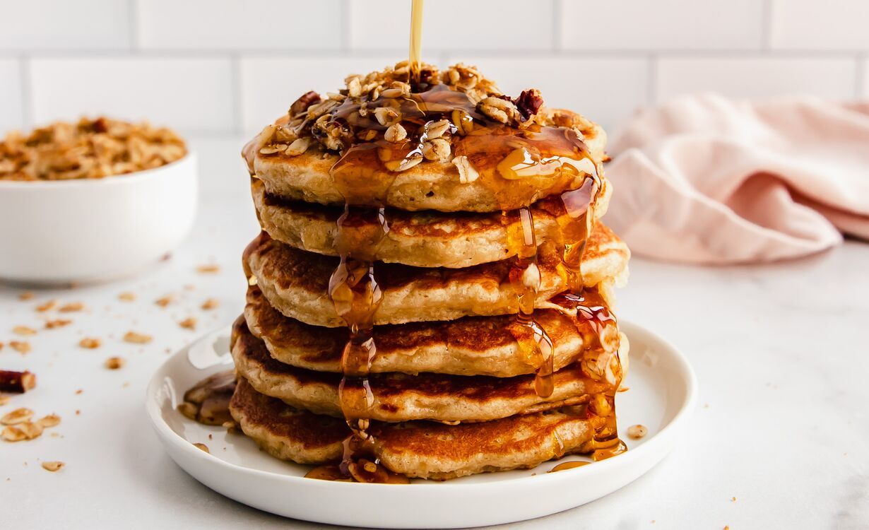 c&h dark brown sugar oatmeal pancakes